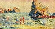 Felsenklippen bei Guernsey Auguste renoir